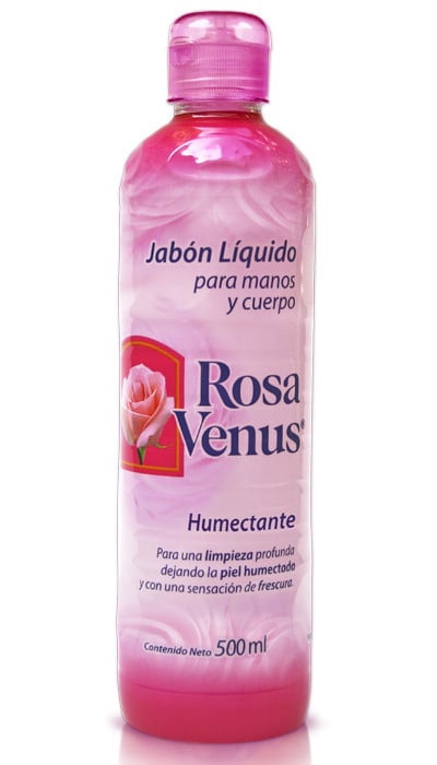 Rosa Venus Jabón Líquido Humectante 500 ml